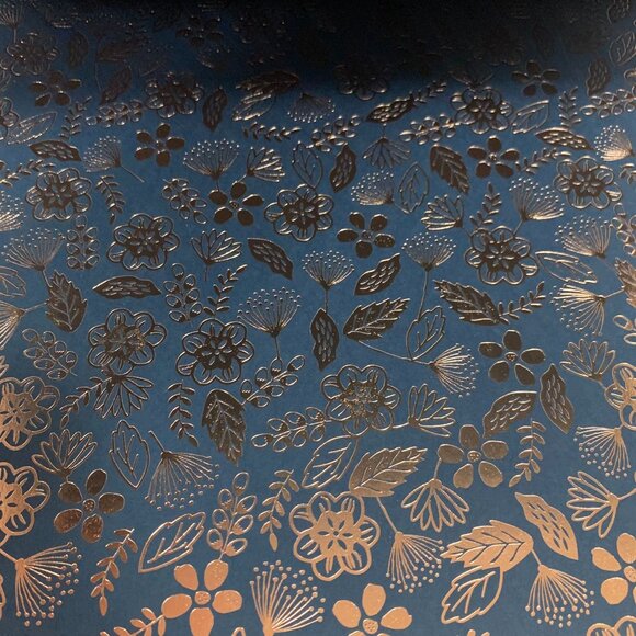 DCWV "Indigo Kraft And Rose Gold" 12x12 Paperpad 20 Sheets Cardstock Papercrafts - Picture 12 of 12